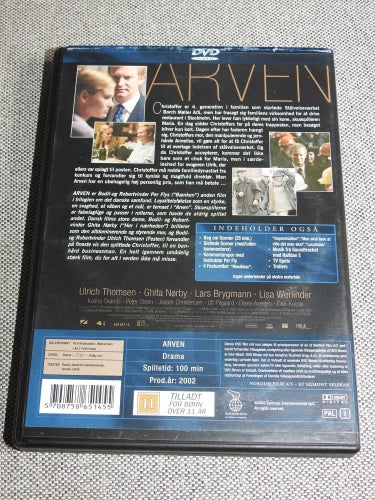 Arven DVD Danska