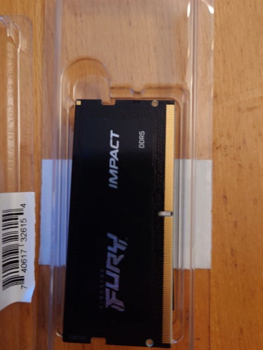 Kingston Fury Impact DDR5 RAM 16gb 4800