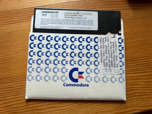 Commodore 128 CP/M System Disk CP/M Plus Version 3.0