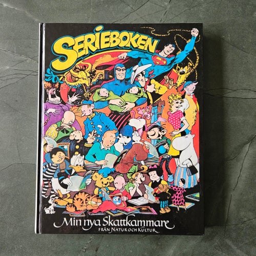 Serieboken | Min nya Skattkammare | Sture Hegerfors | 1986 | Natur & Kultur