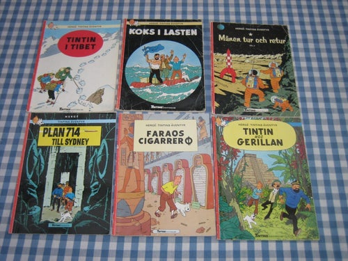 Tintin i Tibet, Koks i lasten, Månen tor. 2, Plan 714 t Sydney, Tintins äventyr
