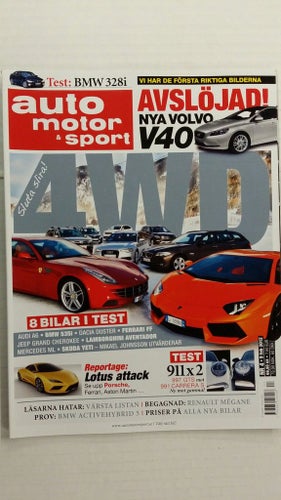 Auto motor & sport nr 4 2012: BMW ActiveHybrid 5, Dacia Duster, Mercedes ML 350