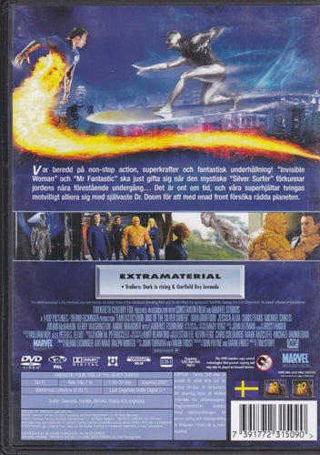 DVD / Fantastic 4: Rise Of The Silver Surfer / Jessica Alba / Nyskick