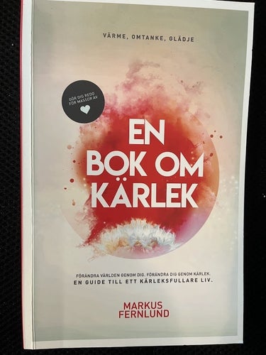 En bok om kärlek. Av Markus Fernlund