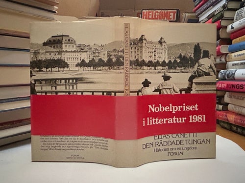Den räddade tungan, historien om en ungdom av Elias Canetti, Very Fine plus