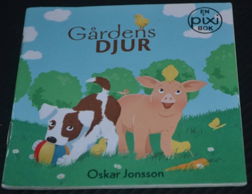 Pixibok Gårdens djur