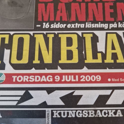 Aftonbladet juli 2009