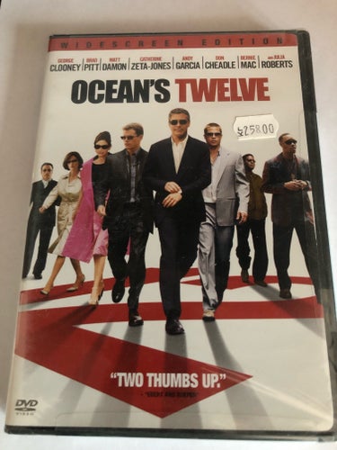 Oceans Twelve (Region 1) inplastad FRI FRAKT