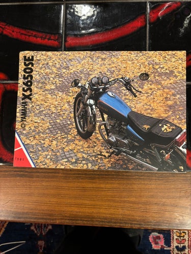 Yamaha XS650SE - 1981 CS650 SE brochyr