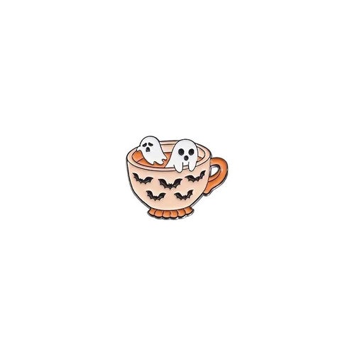 Brosch - Pin - Kopp - Mugg - Spöke