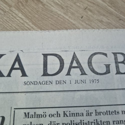Svenska Dagbladet Söndagen den 1 Juni 1975