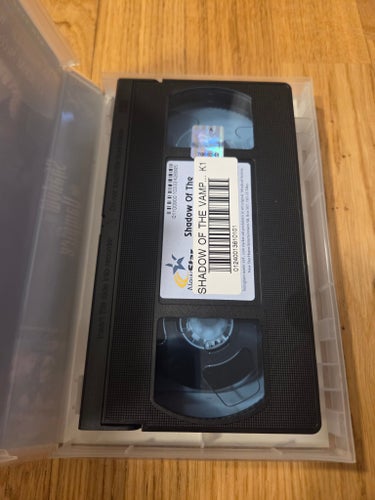 Shadow of the Vampire John Malkovich Willem Dafoe Nosferatu VHS skräck ex-rental