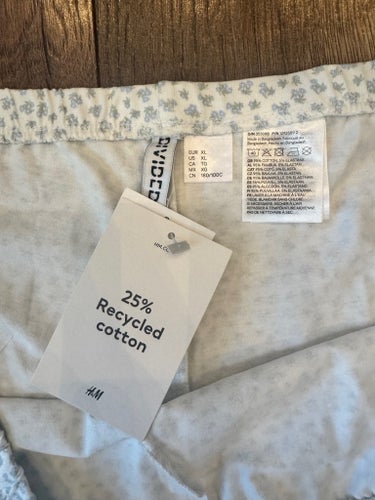 H&M oanvända shorts, storlek XL