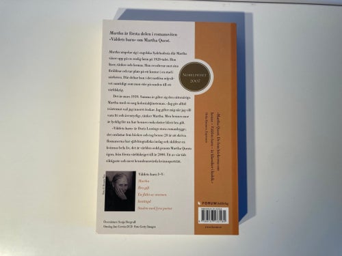 Martha - Doris Lessing - 2007 - Våldets barn - Häftad bok