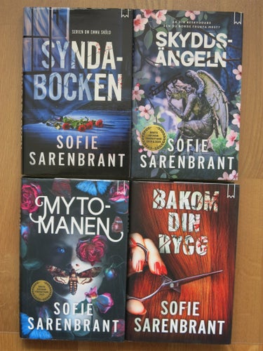 Sofie Sarenbrant - 4 böcker .