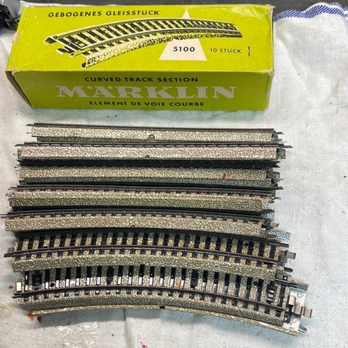 Märklin 5100 böjda skenor