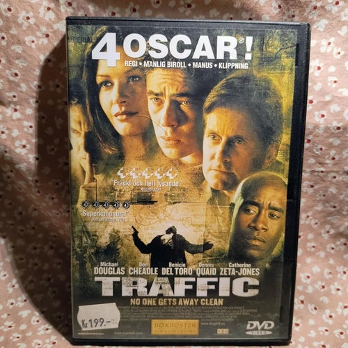 Traffic (DVD) med Michael Douglas, Benicio Del Toro, Catherine Zeta-Jones