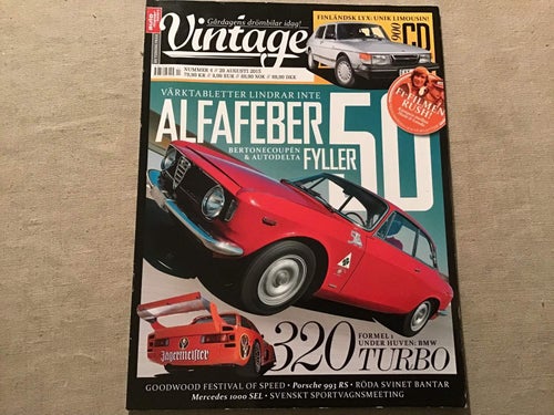 AUTO MOTOR & SPORT VINTAGE NR 4 2013 SAAB 900 CD,MERCEDES 1000 SEL,PORSCHE 993