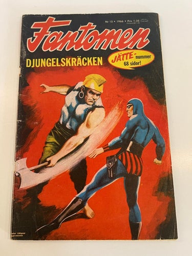 Fantomen ,  Nr 15  - 1966