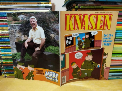 Knasen Det 13:e succealbumet tryckt 1989. Very Fine plus