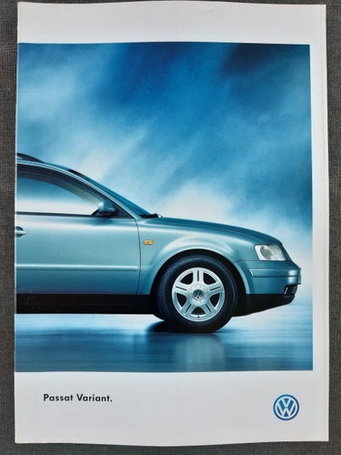 VW Passat Variant 1998 - broschyr från Volkswagen