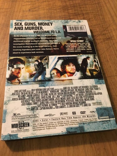 Wonderland - Val Kilmer, Lisa Kudrow mfl - Region 1 - 2 disc DVD
