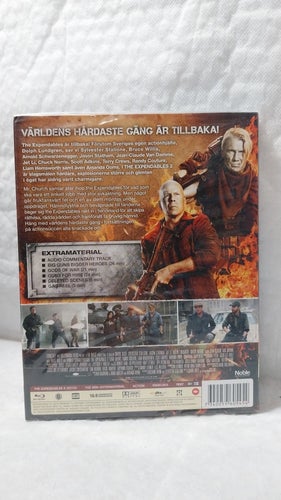 Expendables 2 Blu-Ray Oöppnad & Inplastad