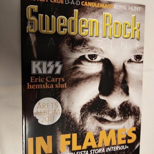 Sweden rock magazine 88 In Flames DAD Royal Hunt Leif Edling Vektor Danava Amon