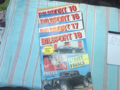 Bilsport 4nr 1984 10,16,17,18