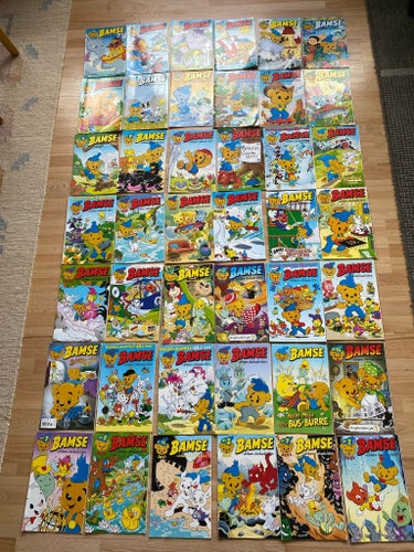 Bamse tidningar 2019, 2020, 2021, 2022