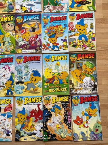 Bamse tidningar 2019, 2020, 2021, 2022