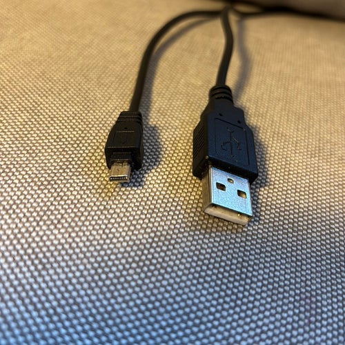 Nikon / Kamera-datakabel & Laddkabel (8-pin Mini-B) 0,8m