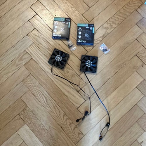 2 st Arctic P8 Slim PWM PST Fläktar