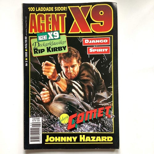 Agent X9 Serietidning Nr 2 1993 Tecknade serier