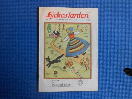 Lyckoslanten 2 1934 Strommaköp Göterud Gamleby Dokkas Diö Stig Wesslen