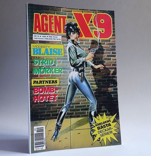 Agent X9 Nr 10, 1990 . Modesty Blaise mm VF-NM