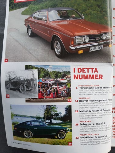 Classic Motor 10 2022: Ford Taunus GXL Coupé, Bristol, Datsun 240, Triumph GP