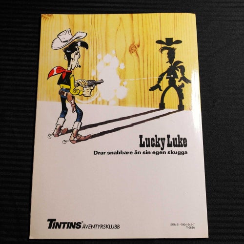 Lucky Lukes äventyr 41 - Bröderna Daltons skatt - 1989