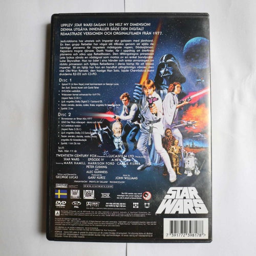STAR WARS IV - LIMITED EDITION - STJÄRNORNAS KRIG (33541)