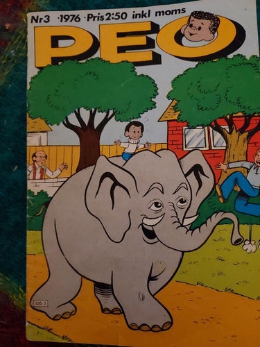 serier serietidning PEO 1973 nr 3 !