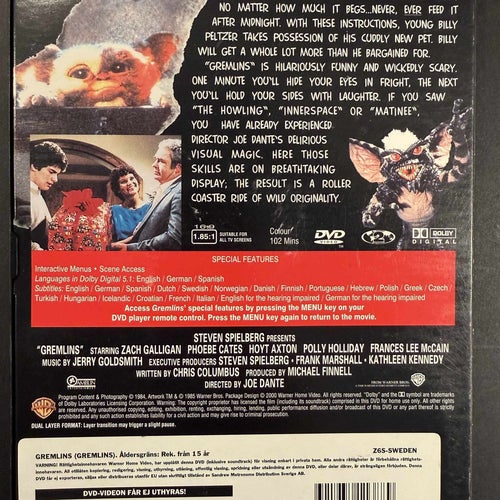 Gremlins (DVD) Snapcase