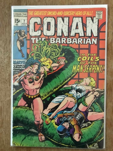 Conan the Barbarian (1970 Marvel) #7