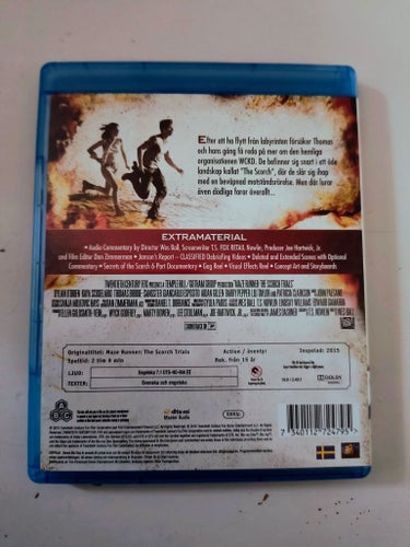 TOPPSKICK, Maze Runner: The Scorch Trials - Blu-ray