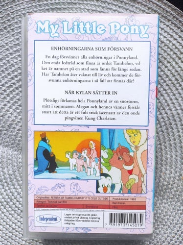 My Little Pony - Enhörningarna som försvann (VHS)
