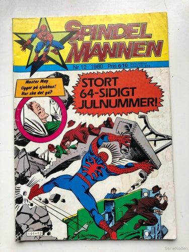 Spindelmannen Nr 12 1980