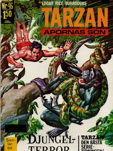 Tarzan Nr 46 (1969) av Edgar Rice Burroughs