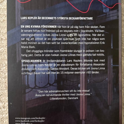 Spegelmannen - Lars Kepler - storpocket