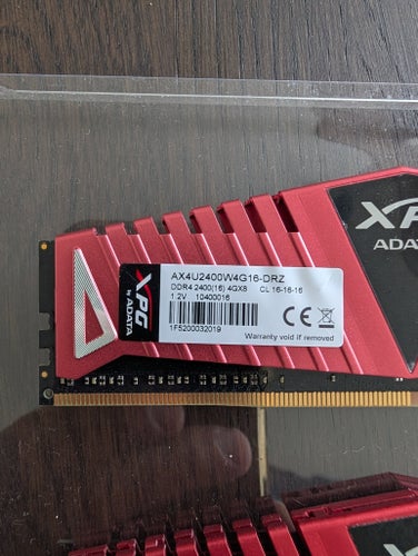 ADATA XPG Z1 DDR4 8GB (2x4GB) 2400MHz