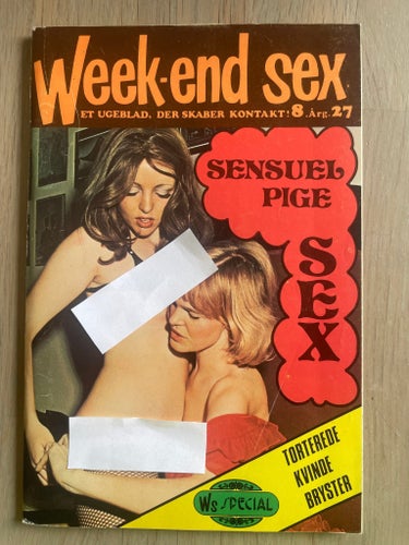 Weekend Sex magasin - No.27 - 8. Årgang - På Dansk