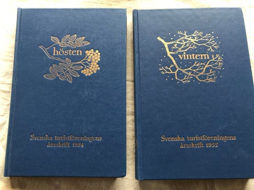 Svenska Turistföreningens Årsskrifter 1954 & 1955
